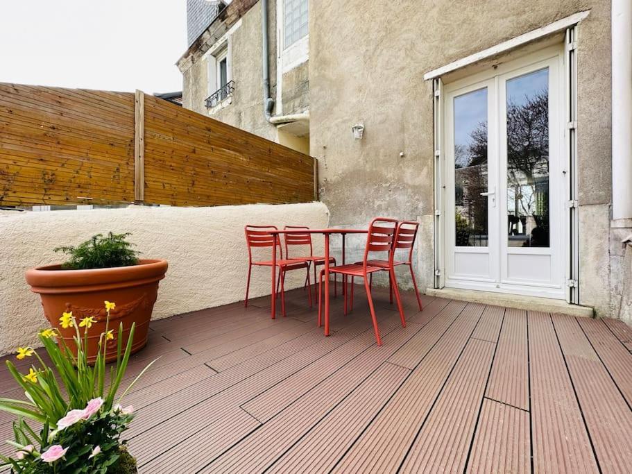 Le Jardin Secret - Jardin/Loire Apartment Tours Ngoại thất bức ảnh